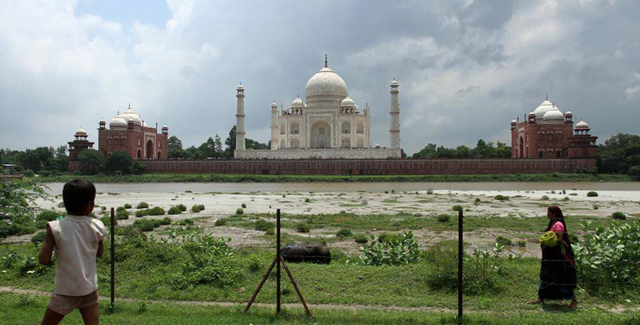 Taj Mahal from Mehtab Bagh