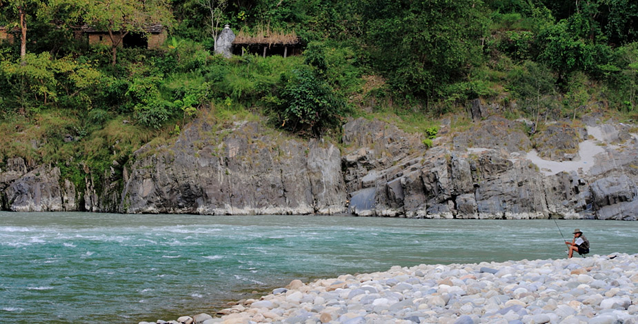 Fishing in Pancheshwar