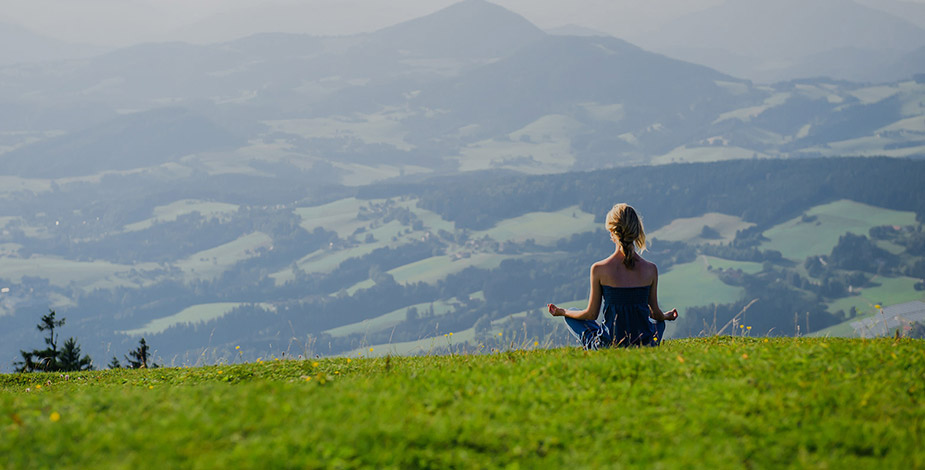 Relaxing Yoga in Himalaya