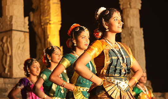 Dancing Girls at Tanjavur